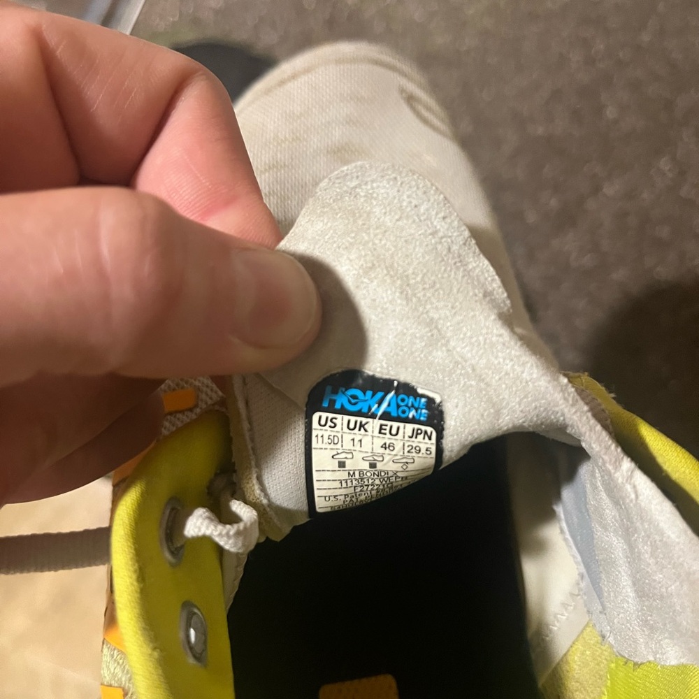 Hoka Bondi X - Carbon Plated - Mens 11.5 - Picture 5 of 5